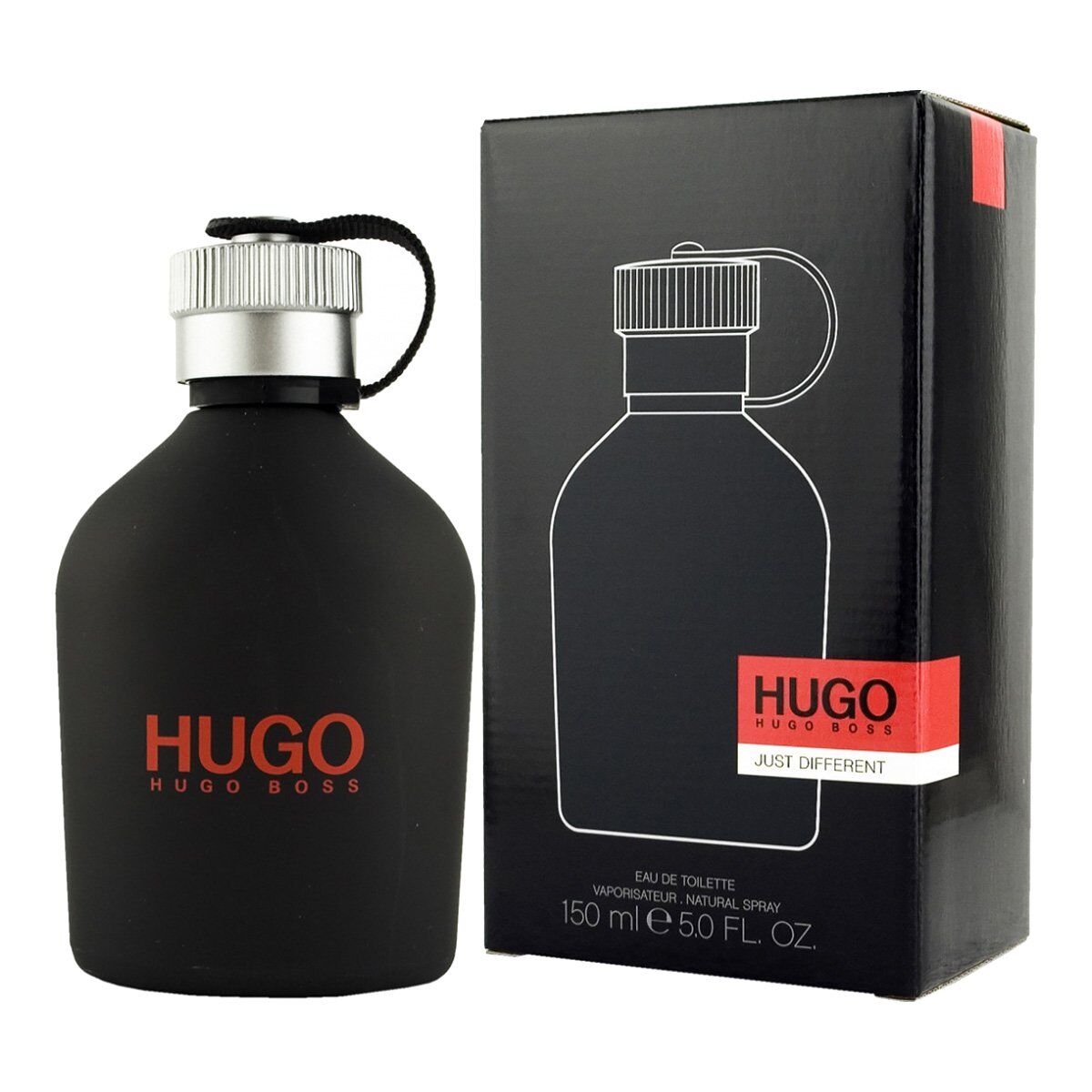 Hugo мужские. Hugo Boss just different 150ml. Hugo Boss Hugo just different, 75 ml. Туалетная вода для мужчин Хьюго босс just different. Хьюго босс мужские духи черные.